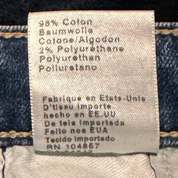 AG Adriano Goldschmied Distressed Legging Ankle Super Skinny Jeans 26R - Picture 9 of 10